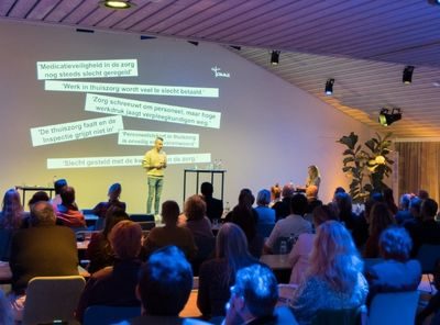Tommie Niessen, ZZP'er in de zorg en spreker op het ZorgDomein event 2022